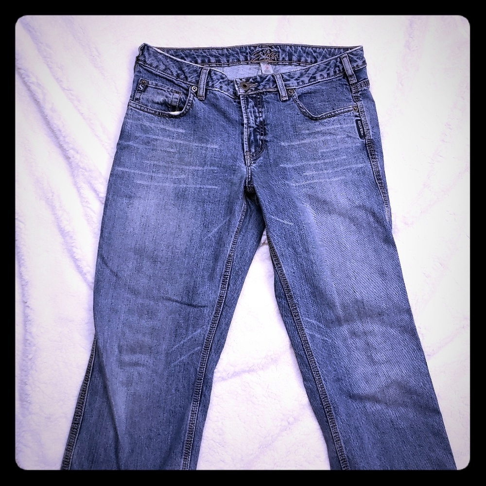 Silver Jean's Straight Cut